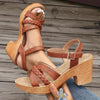 Braided Vegan Heels