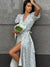 Floral Wrap Dress