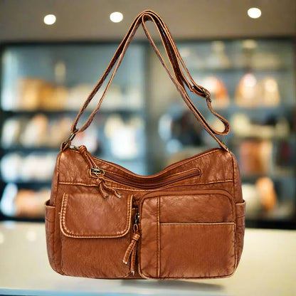 Emily | Vintage Shoulder Bag with Multiple Compartments