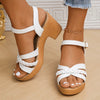 Braided Vegan Heels