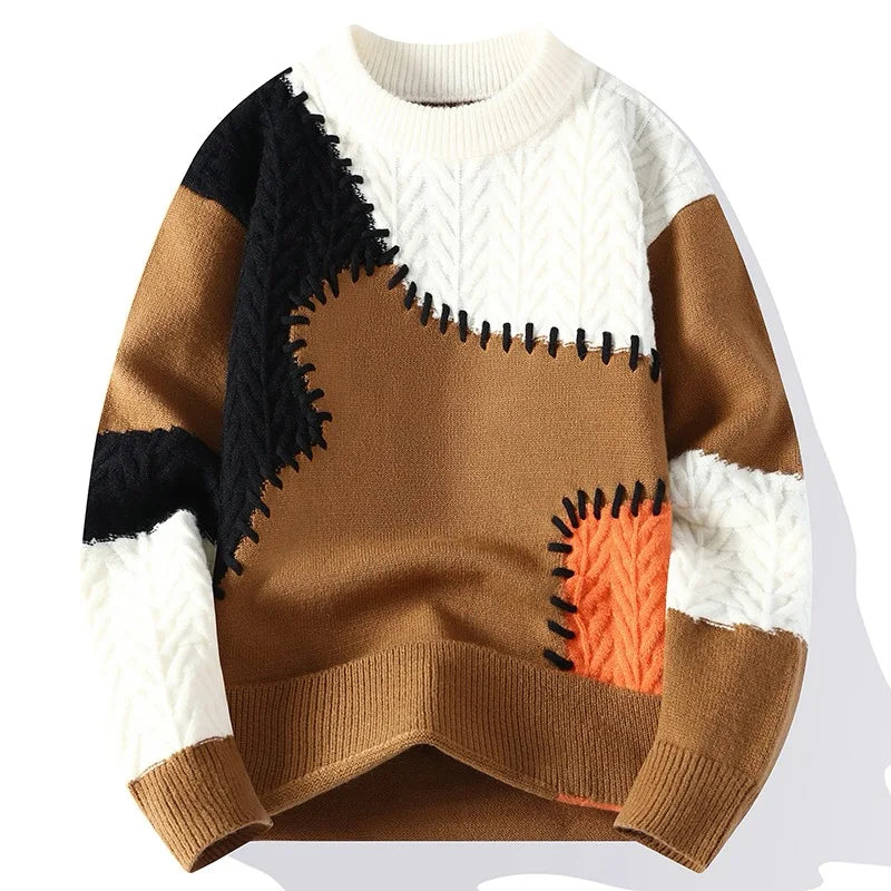 Arthur™ | Casual Patchwork Sweater