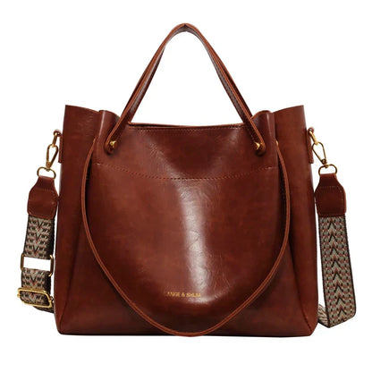 Bethany™ | Elegant Leather Bag with Dual Straps