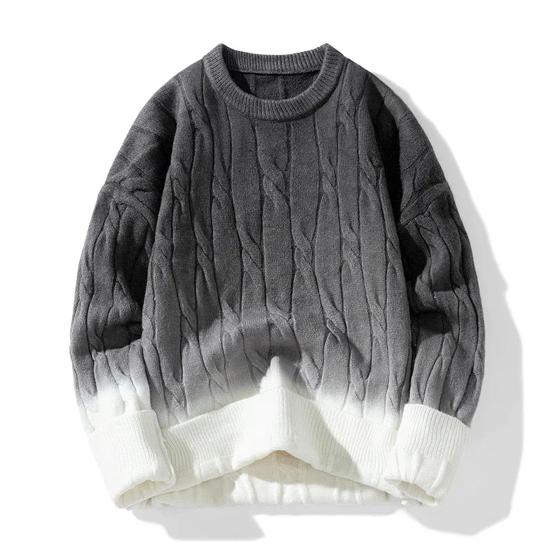 Edmund™ | Chunky Knit Ombre Sweater