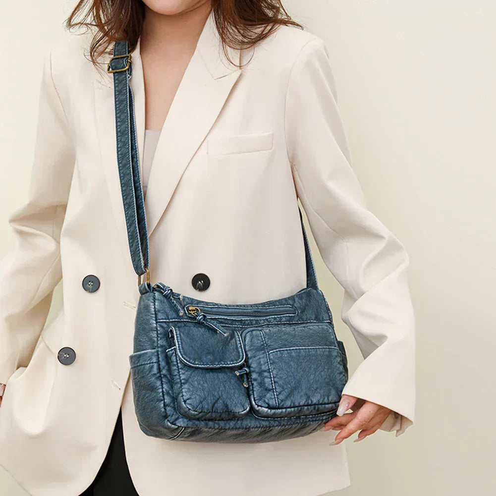 Emily | Vintage Shoulder Bag with Multiple Compartments