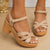 Braided Vegan Heels
