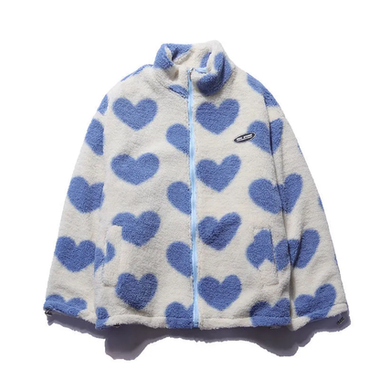 Mable | Double-Sided Heart Coat