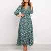 Alexia - V-neck Floral Dress