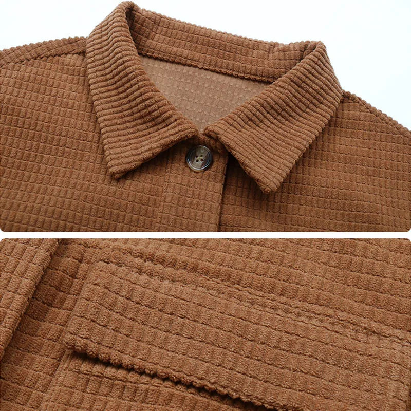 Daffodil | Corduroy Polo Collar