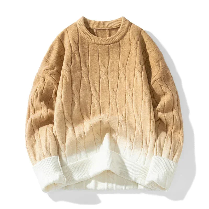 Edmund™ | Chunky Knit Ombre Sweater