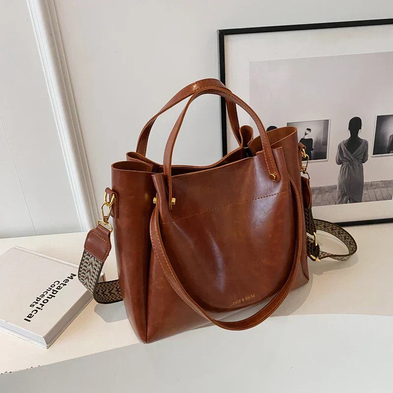 Bethany™ | Elegant Leather Bag with Dual Straps