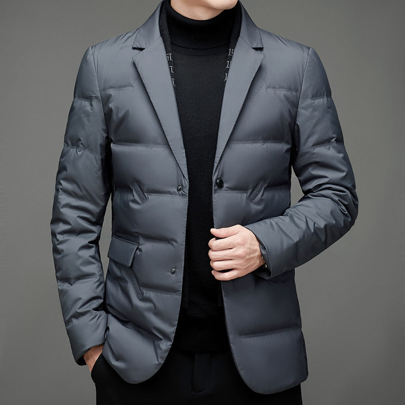 Sandro™ | Elegant Down-Lined Blazer