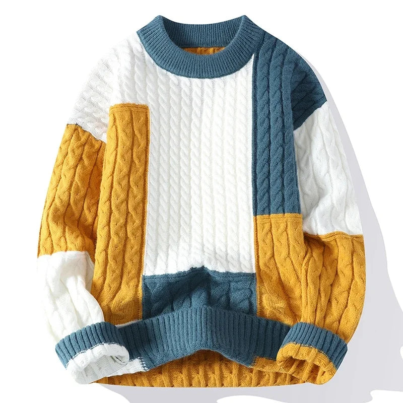 Bernard™ | Casual Color Block Sweater for Men