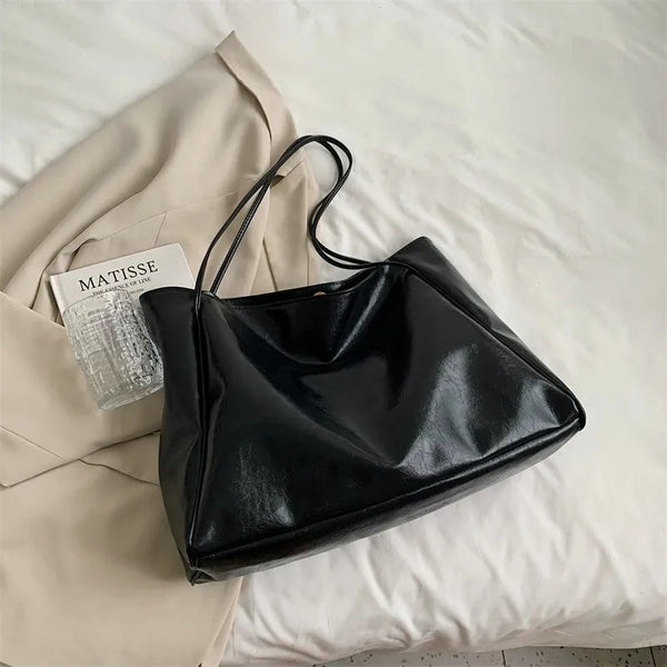 LISA | SPACIOUS BROWN TOTE