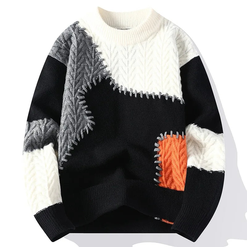 Arthur™ | Casual Patchwork Sweater