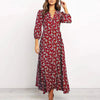 Alexia - V-neck Floral Dress