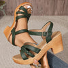 Braided Vegan Heels
