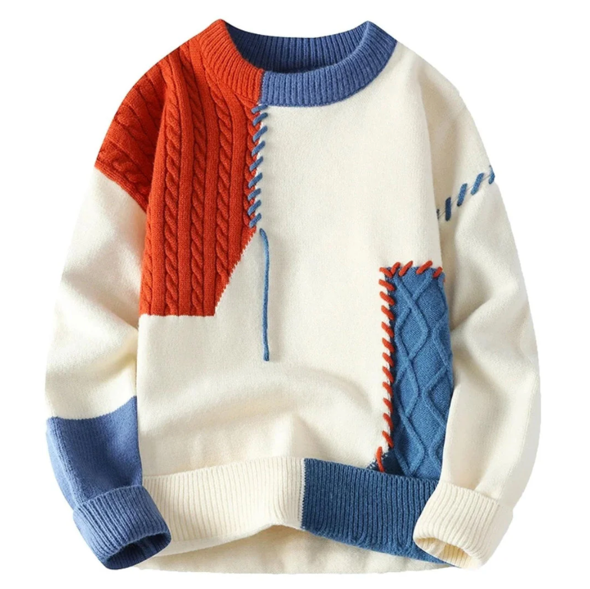 Albert™ | Patchwork Sweater