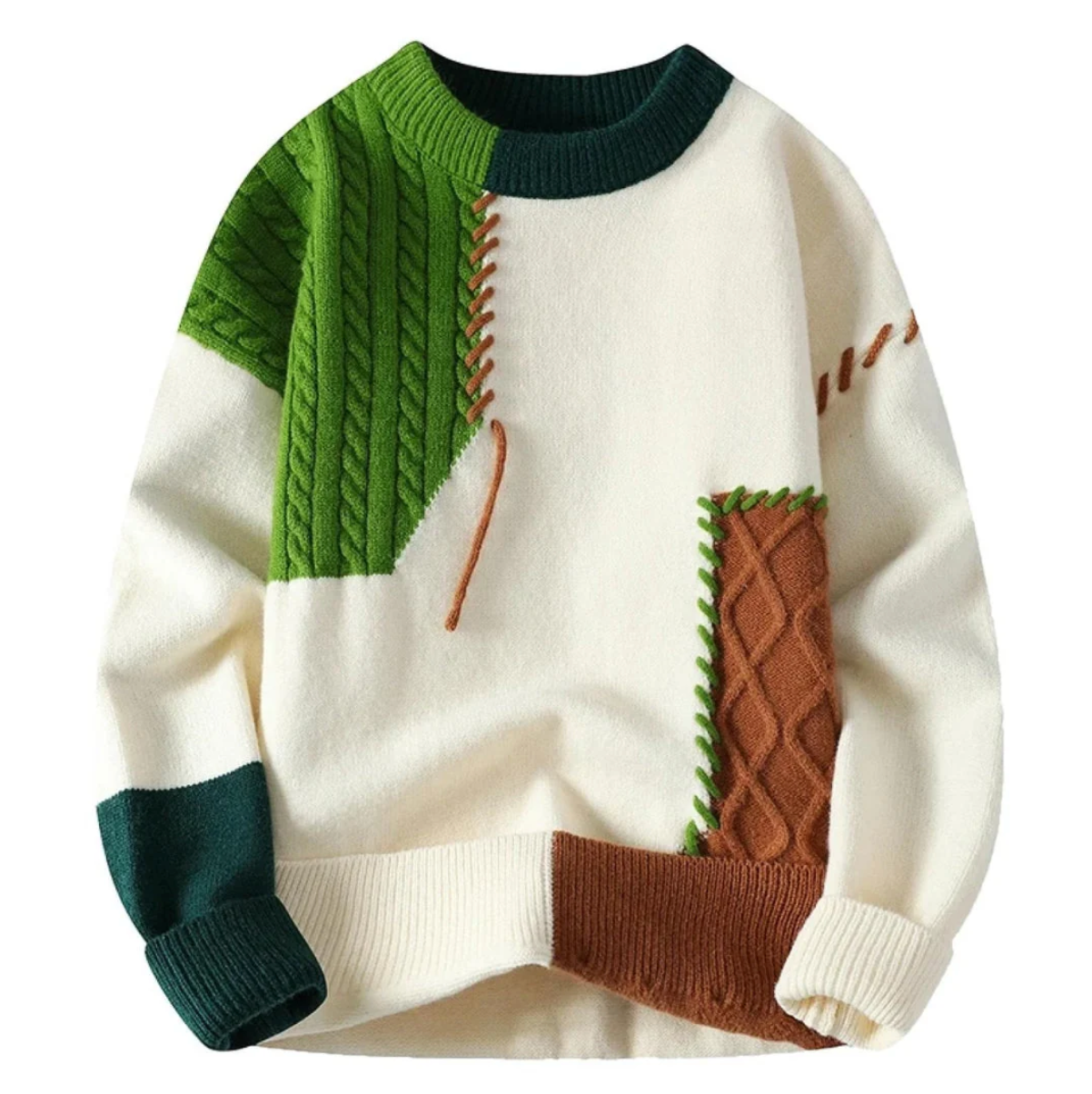 Albert™ | Patchwork Sweater