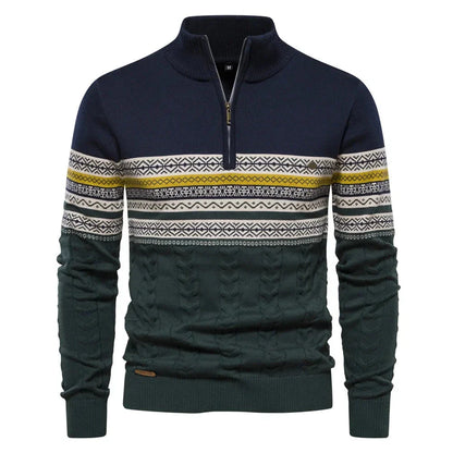 Justin™ | Nordic Half-Zip Sweater