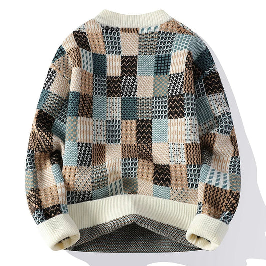 Ivor™ | Vintage Patchwork Sweater