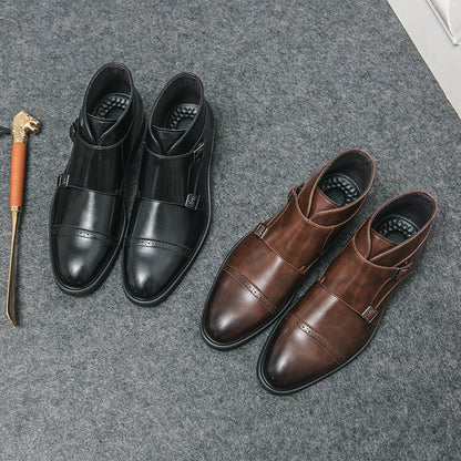 Bryan™ | Double Monk Strap Boots