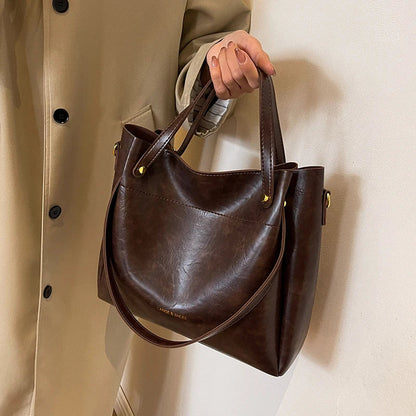 Bethany™ | Elegant Leather Bag with Dual Straps