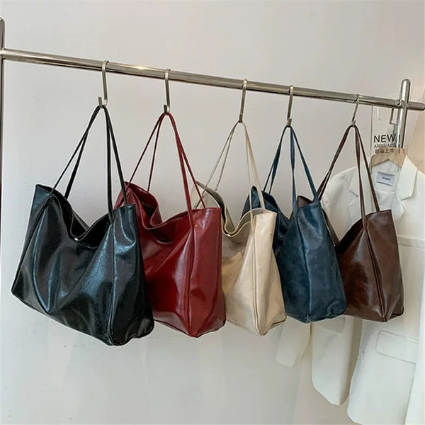 LISA | SPACIOUS BROWN TOTE