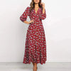 Alexia - V-neck Floral Dress