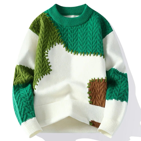 Arthur™ | Casual Patchwork Sweater