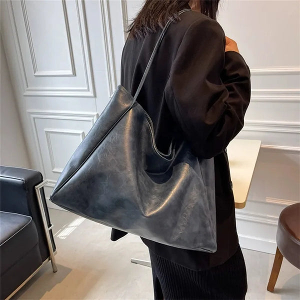 LISA | SPACIOUS BROWN TOTE