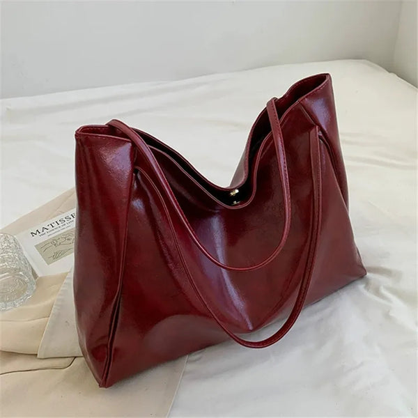 LISA | SPACIOUS BROWN TOTE