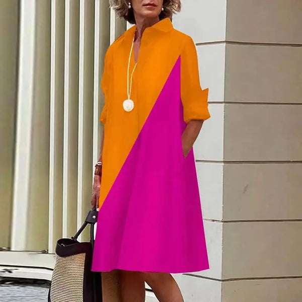 Donna - Elegant Shirt Dress