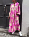 Long Floral Dress