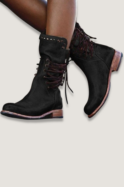 Alma | Lace-up Boots