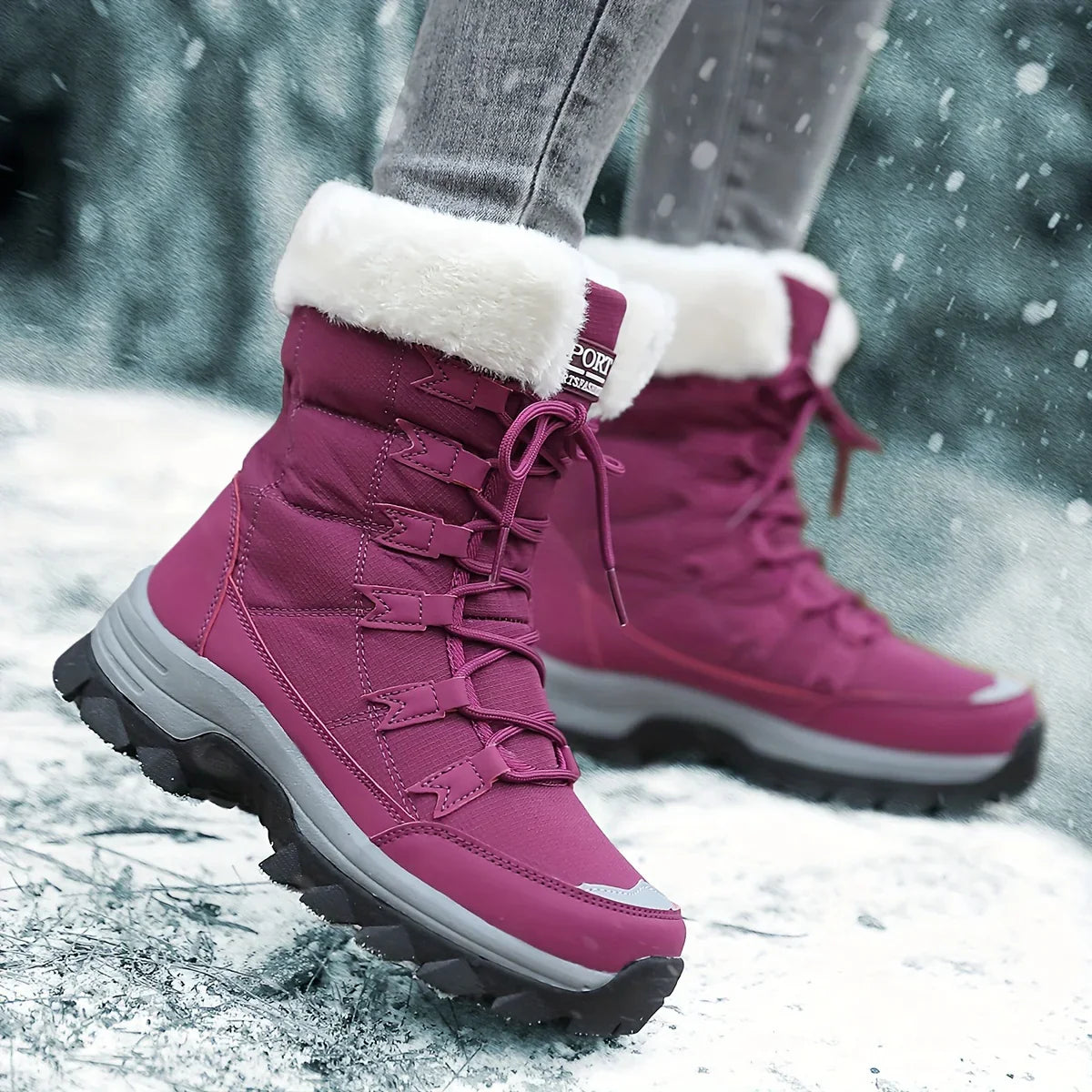 Celinda - Warm Winter Boots with Waterproof Protection