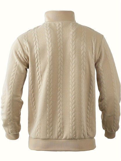 Remy™ | Vintage Men’s Sweater with Zipper