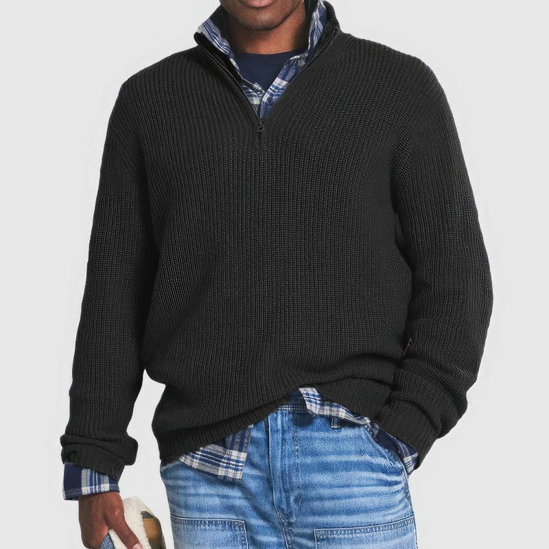 Darwin™ | Men's Knitted Zip Sweater