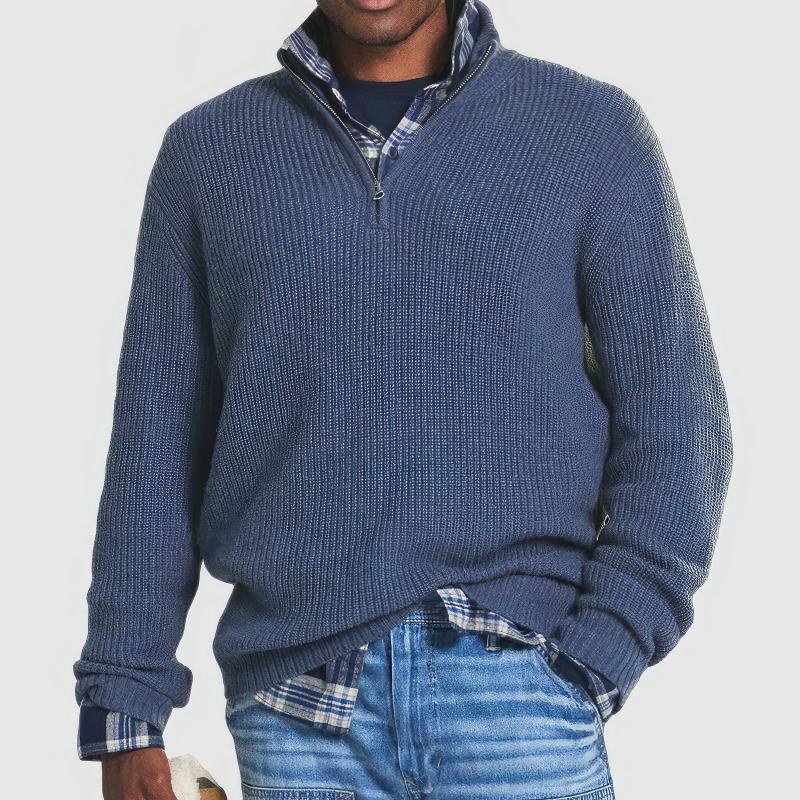 Darwin™ | Men's Knitted Zip Sweater