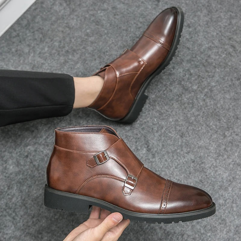 Bryan™ | Double Monk Strap Boots