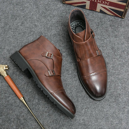 Bryan™ | Double Monk Strap Boots