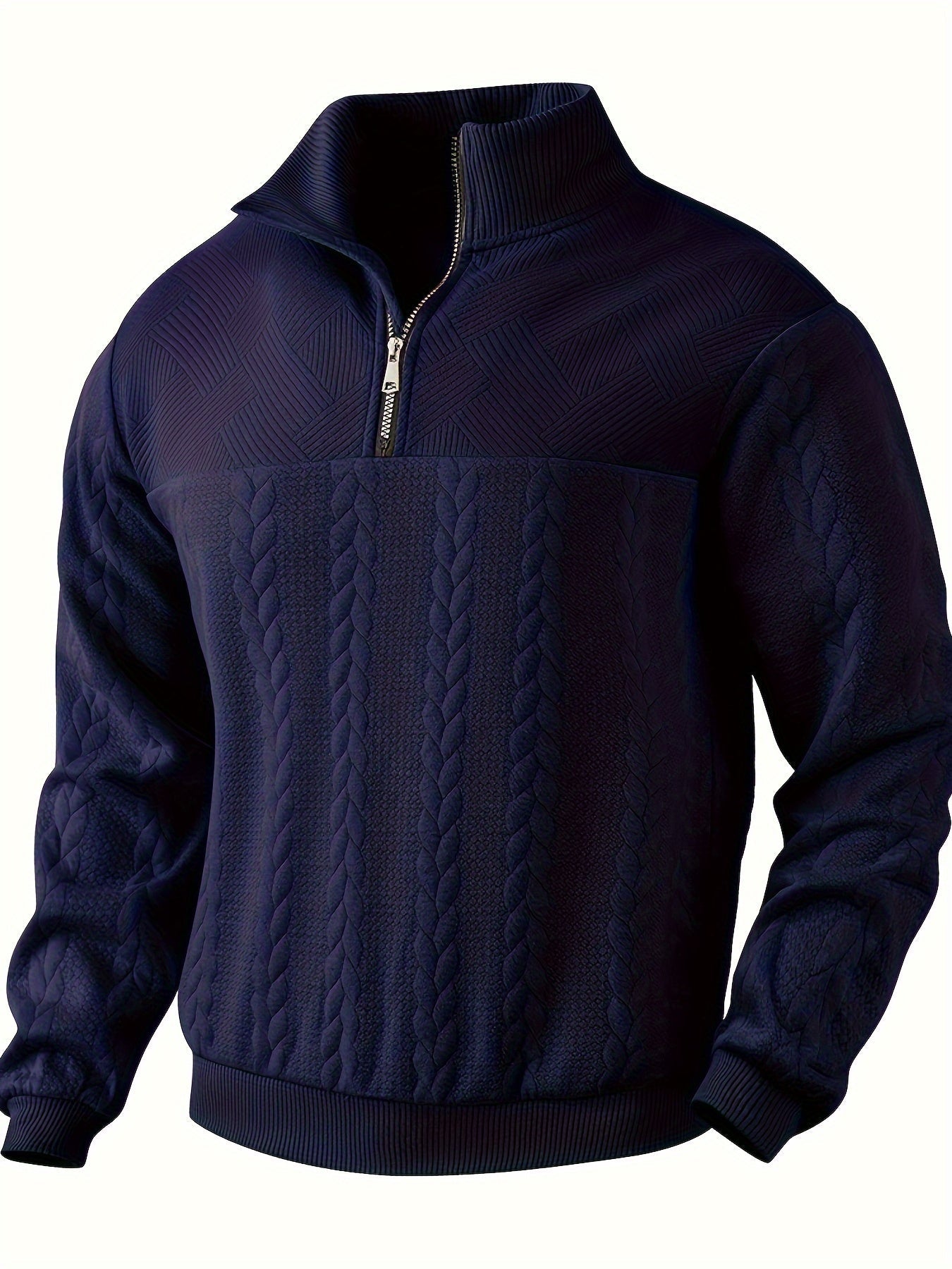 Remy™ | Vintage Men’s Sweater with Zipper