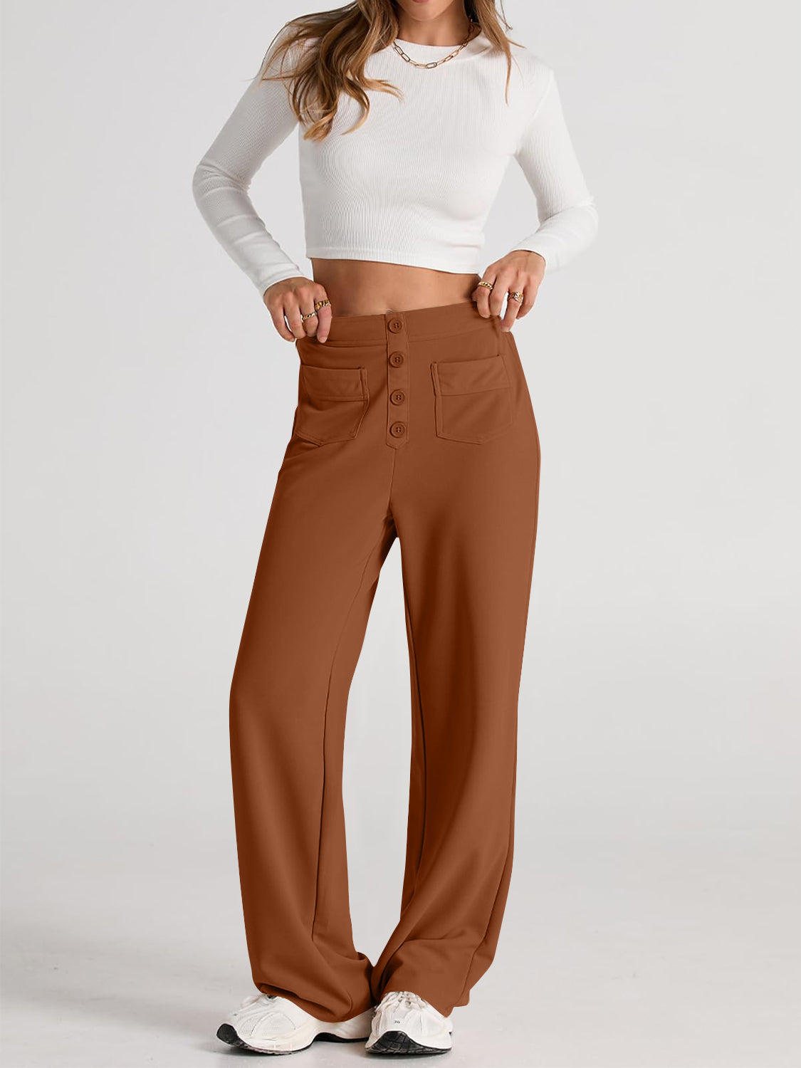 Christina | High-Waisted Trouser with Pockets