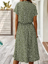 Amber - Printed V-Neck Dress