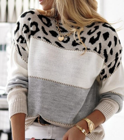 Lily | Leopard Sweater