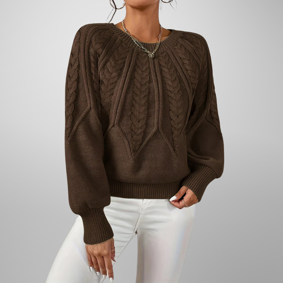 Jessie | Luxe Cable-Knit Pullover