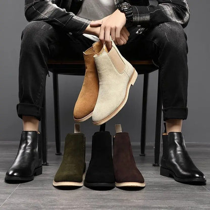 Andrew™ | Suede Chelsea Boots