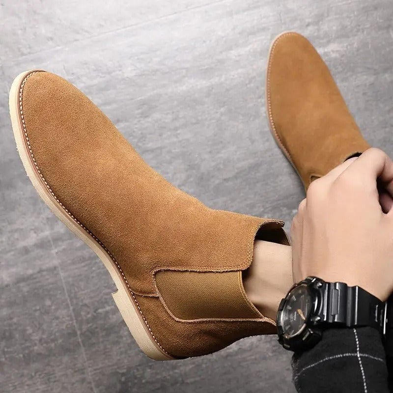 Andrew™ | Suede Chelsea Boots