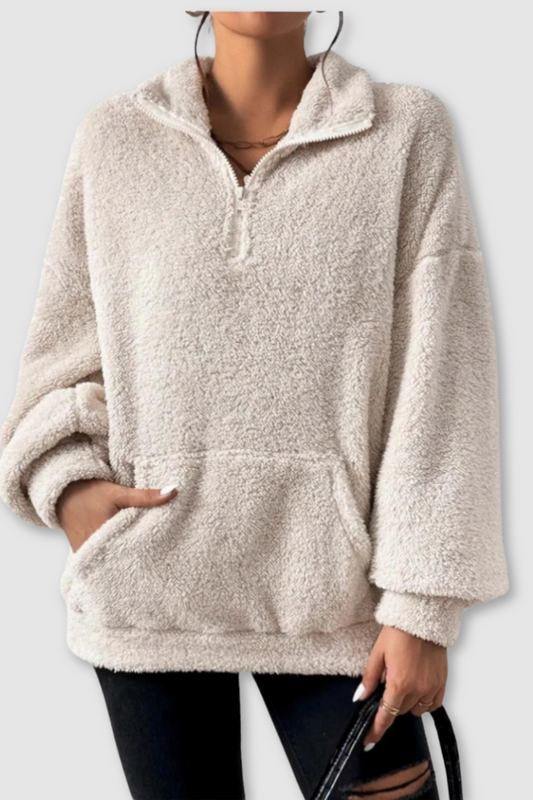 Olivia | Teddy Women’s Zip Sweater